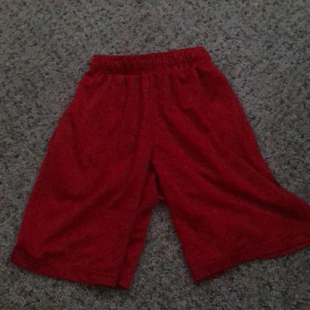 Red Basketball Shorts